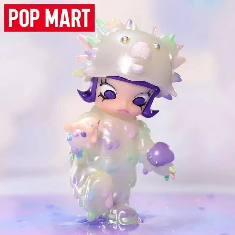 POP MART Molly X Instinctoy Erosion Molly Costume série boîte aveugle jouets boîte mystère Mistery Caixa figurine…