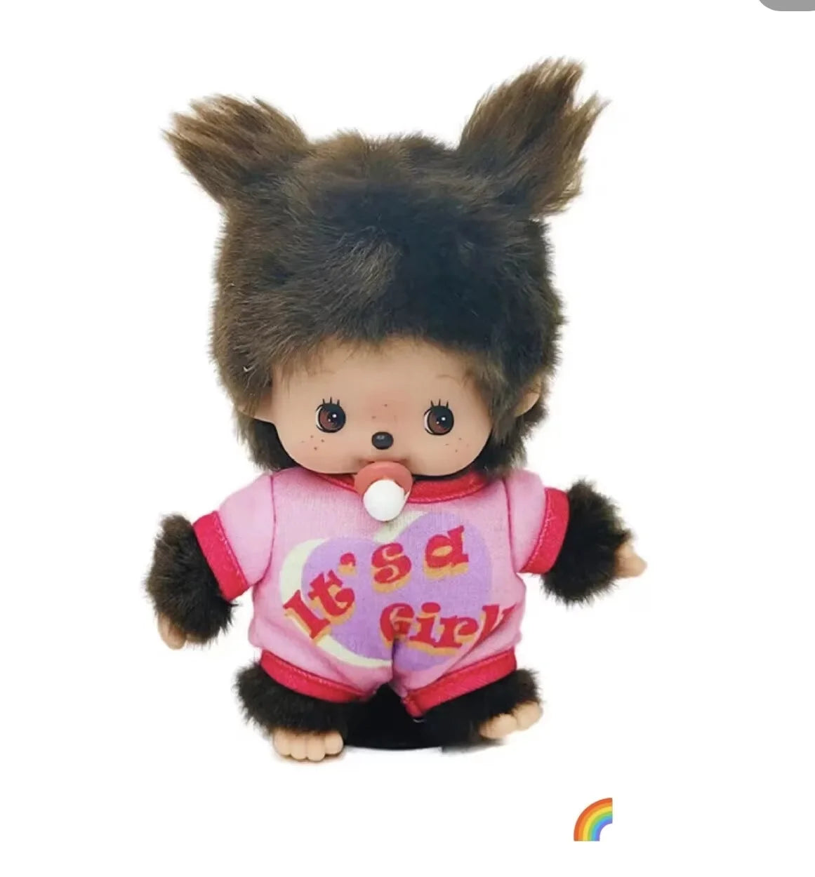 Bandai Monchhichi Baby Porte-Clés Peluche Édition Limitée Garçon Et Fille Collection by Bandai