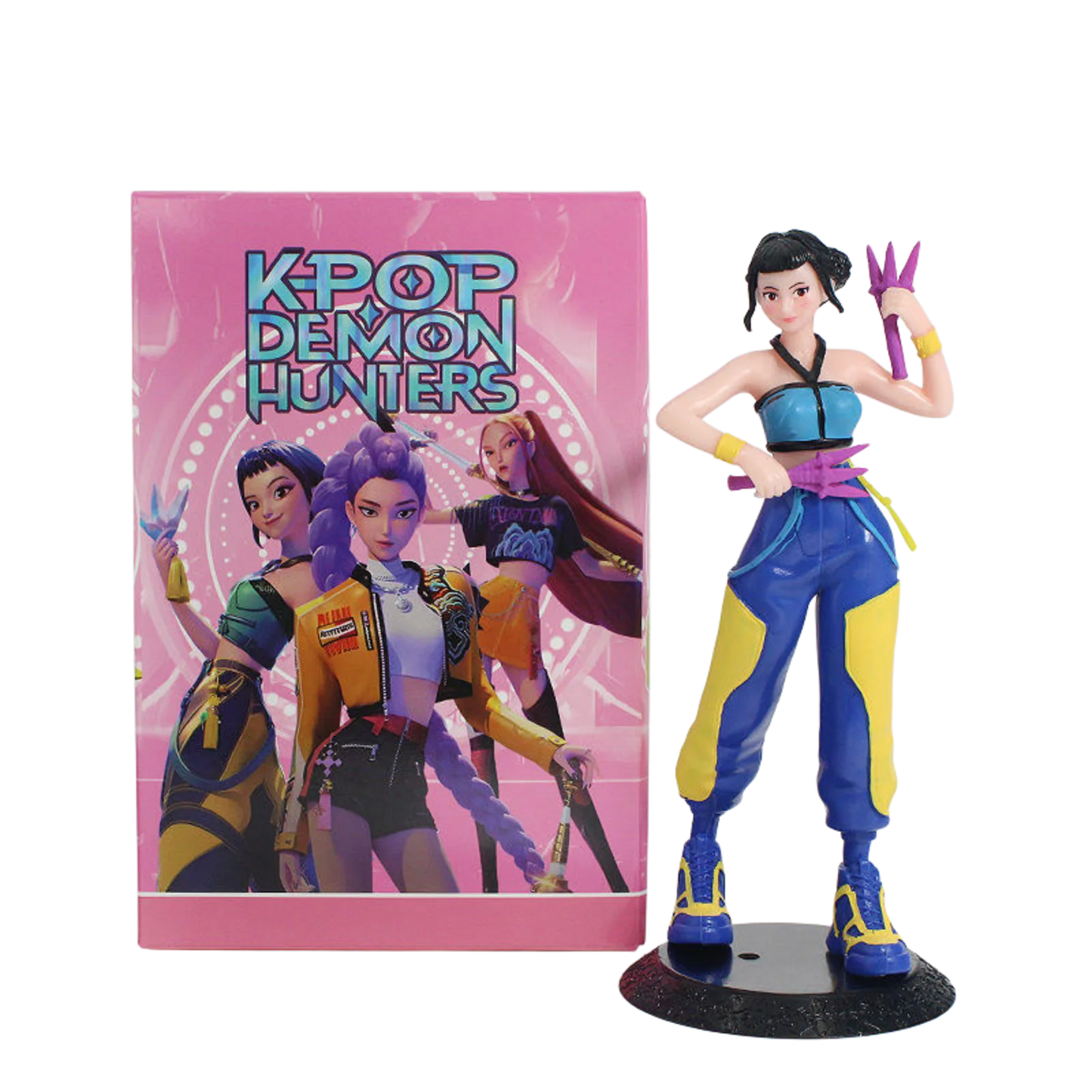 Figurines de chasseurs de démons Kpop, figurines Huntrix, jouet Derpys Tiger Rumi Brainrot, ornement, tendance 2026