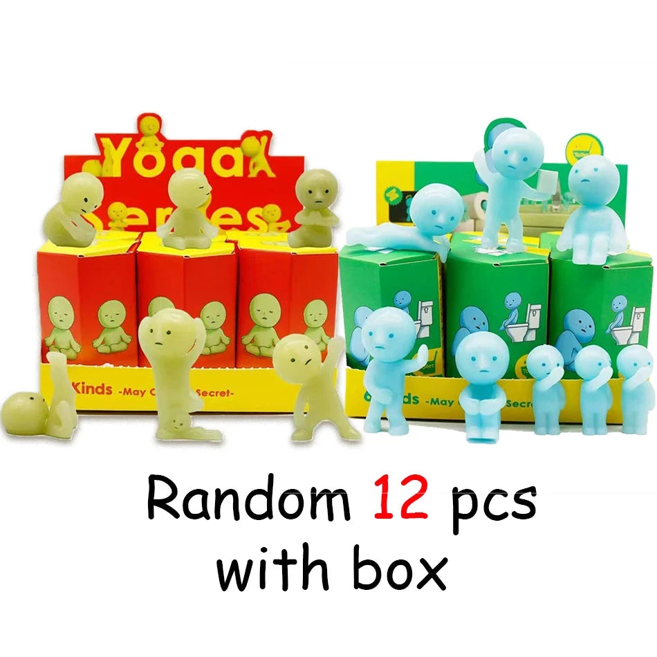 Smiski Figurine De Collection Lumineuse Blind Box Edition Limitee Pour Fans De Figurines Japonaises by Mon Labubu