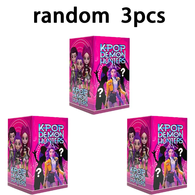 Kpop – figurines de chasseurs de démons en Pvc, Collection de statues, modèle Rumi Mira Zoey, boîte aveugle, jouets pour garçons et filles, cadeau de noël et d'anniversaire, nouveau