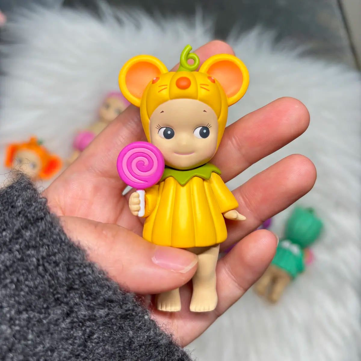 Figurine Sonny Angel Mini, série Pumpkin Patch, boîte mystère, Halloween 2025, lapin aux oreilles tombantes,…