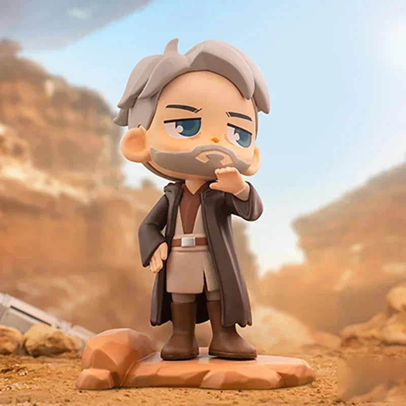 POP MART Star Wars série boîte aveugle devinez sac boîte mystère jouets poupée mignon Anime Figure ornements cadeau