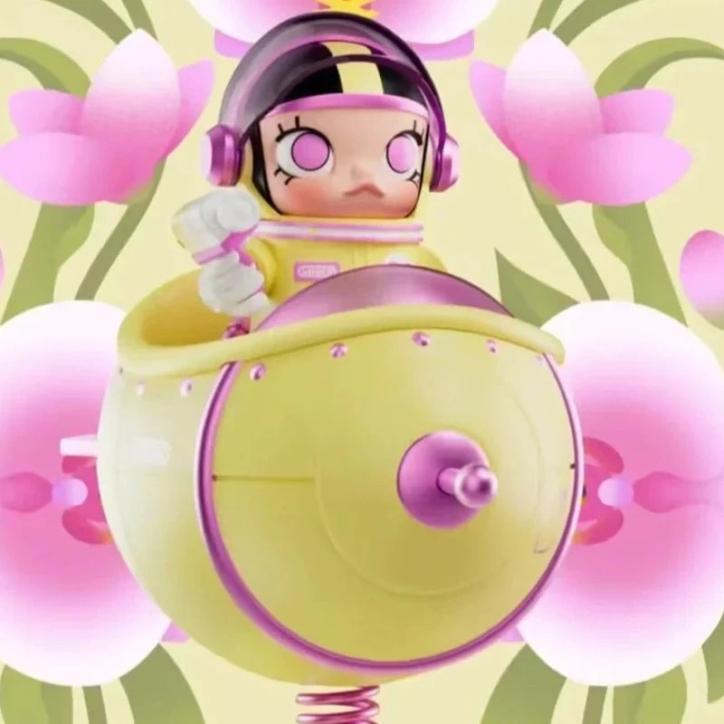 Pop Mart – Mega Space Molly 100% Blossom Series – Limitierte Figur 11 cm