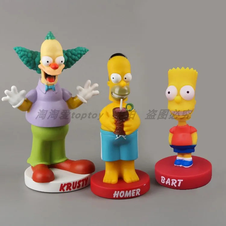 Les Simpsonas Marge zones er Musée Butter Willite Baret Sidesh240Ornaments, Accessoires de jeu de simulation, Jouet de collection pour enfants