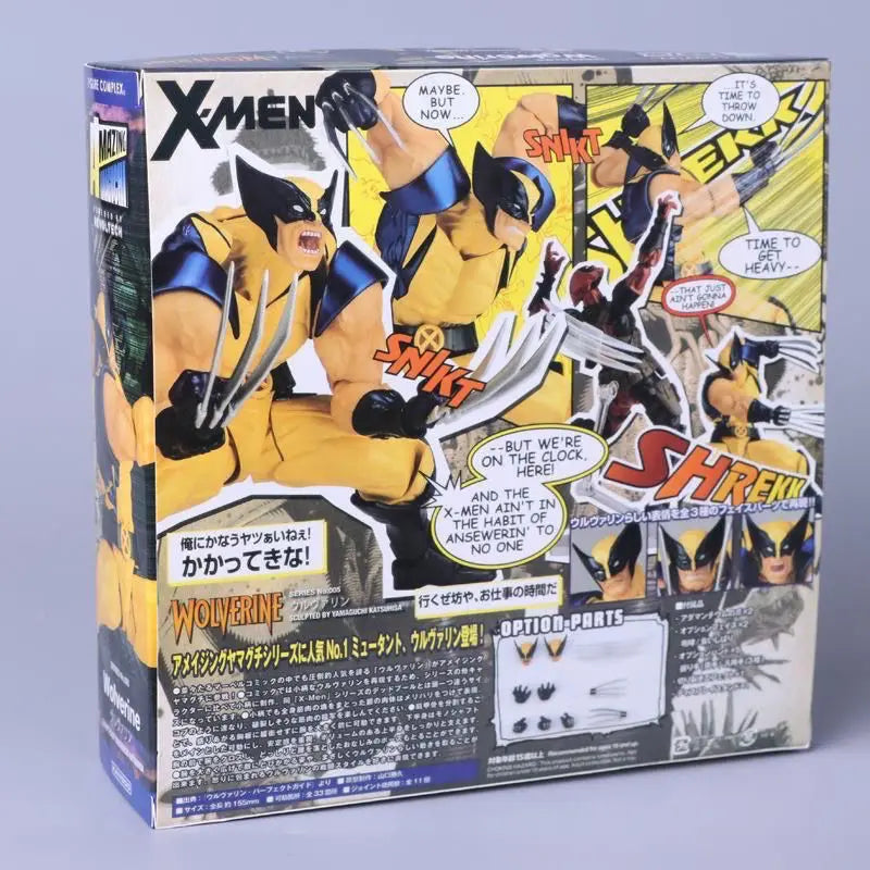 Revoltech Yamaguchi – Wolverine & Deadpool Comic Version – Actionfigur