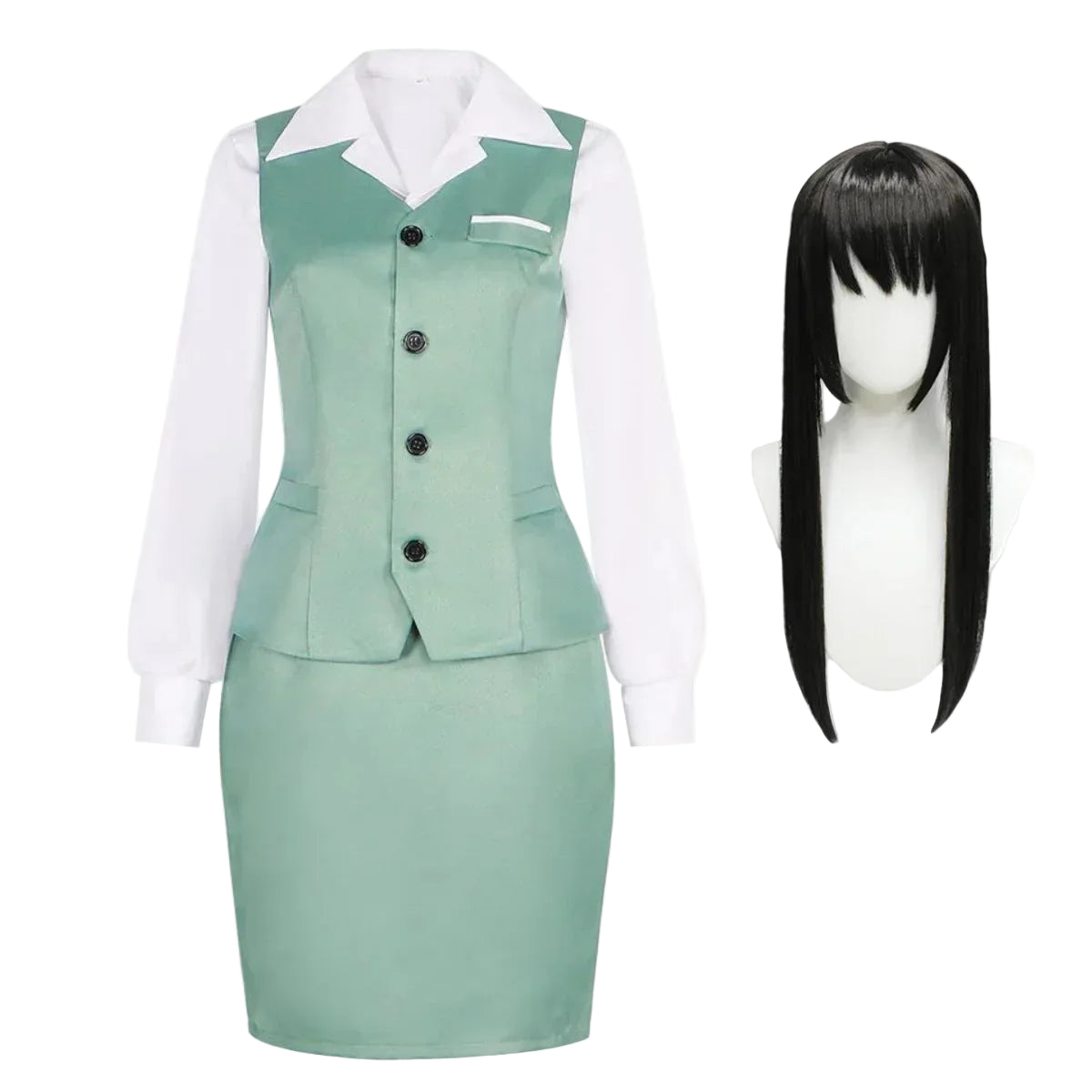 Yor Forger Cosplay-Kostüm – SPY×FAMILY – Outfit und Perücke