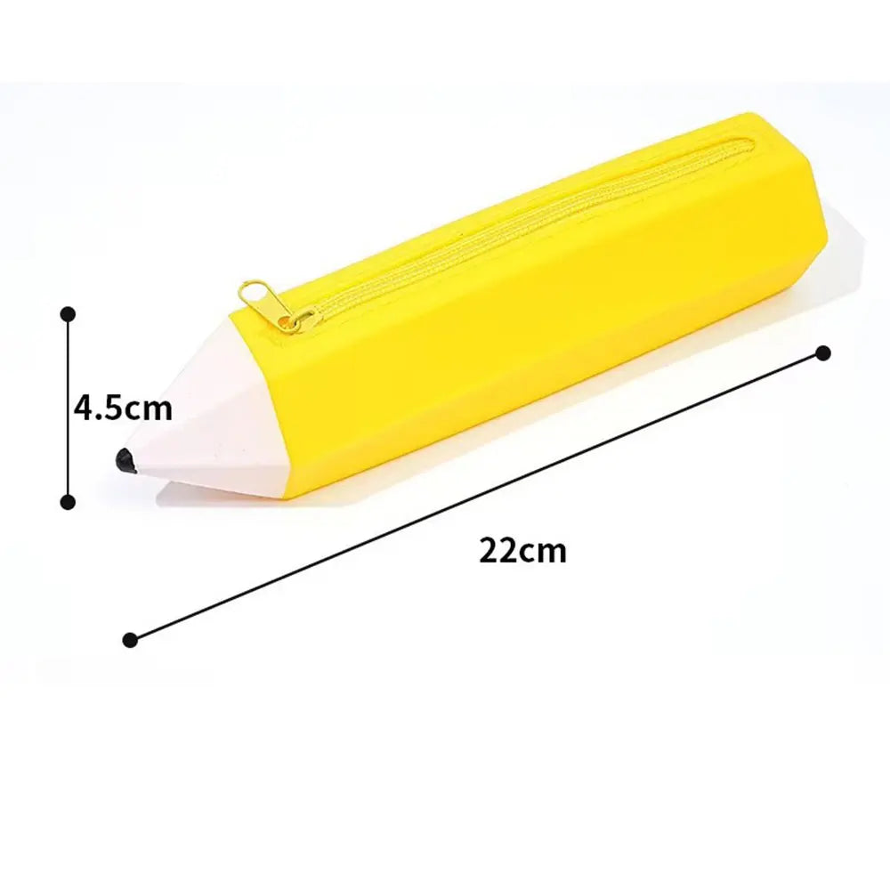 Kawaii Bleistift-Silikon-Federmäppchen – Große Kapazität