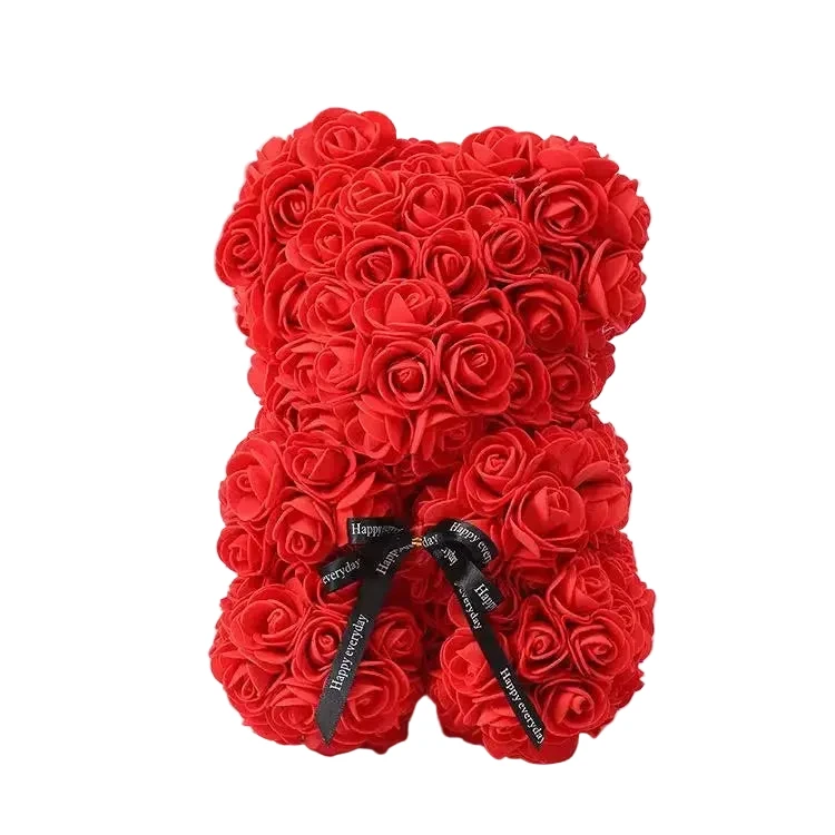 Rose Bear – Artificial Foam Rose Bear