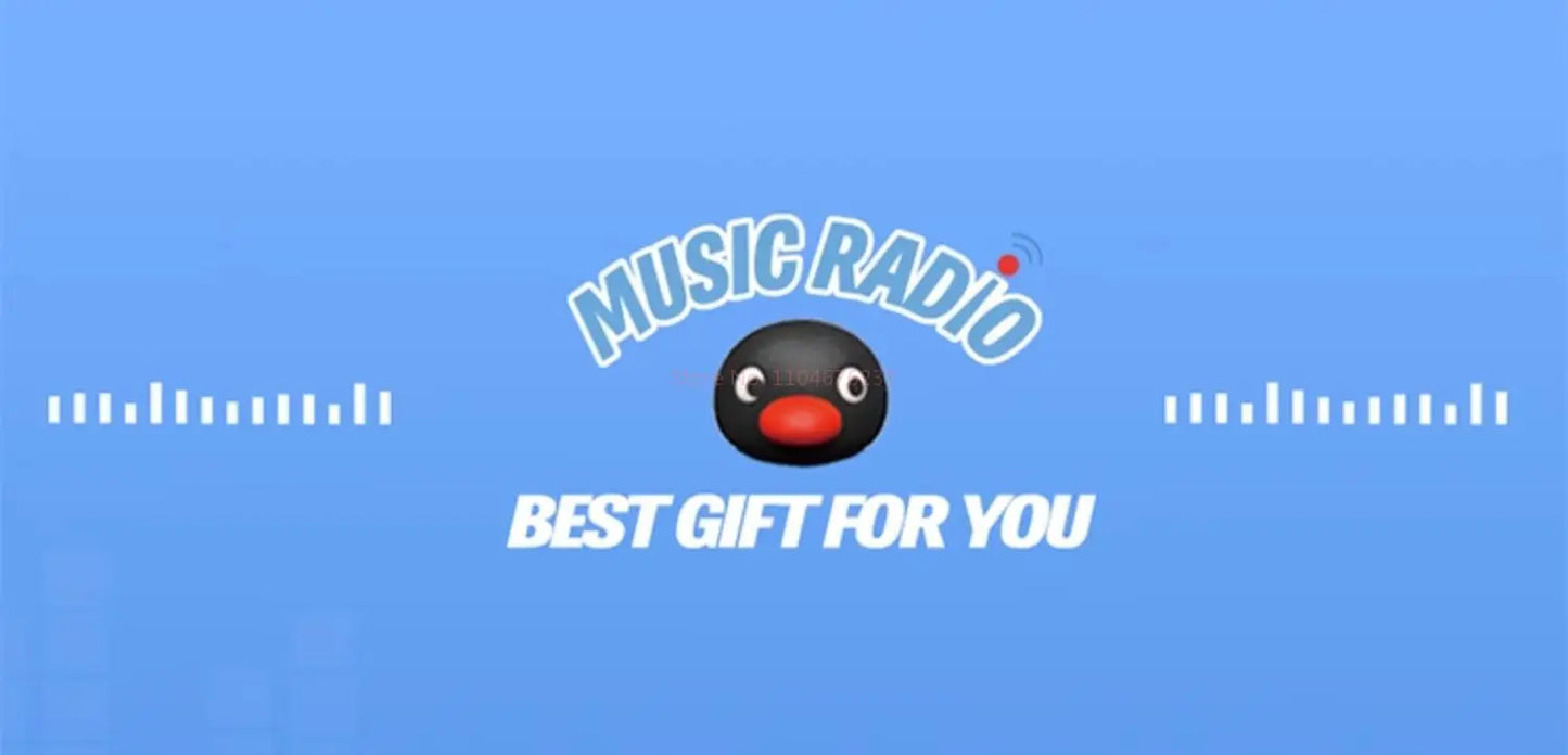 Herocross Haut-Parleur Bluetooth Pingu Peluche Magnétique Édition Limitée Collection Kawaii by POP MART INTERNATIONAL GROUP LIMITED