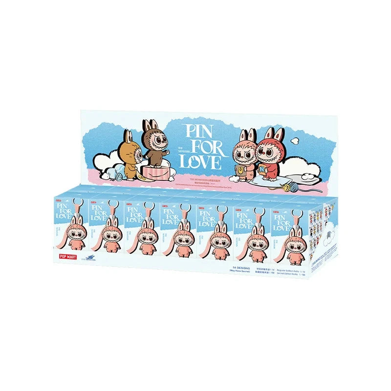 POPMART Monsters For Love Pin Vinyl Mystery Box