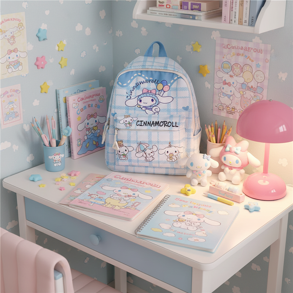 Rucksack Sanrio – Hello Kitty My Melody Cinnamoroll Kuromi