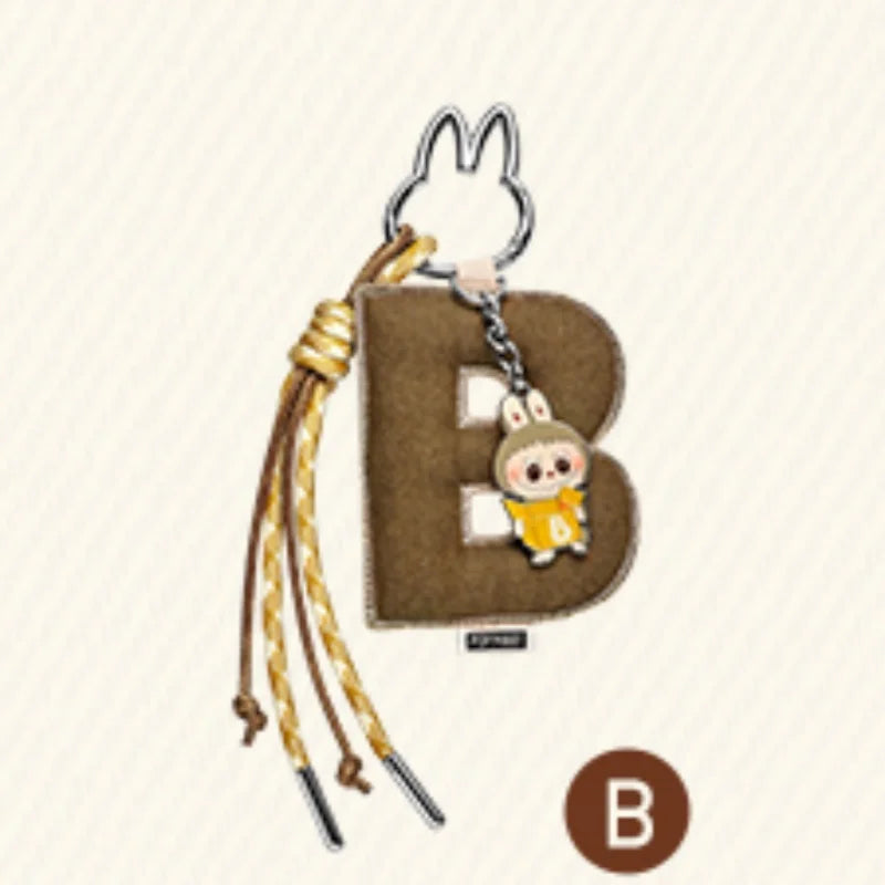 POPMART les monstres broche pour amour série lettre pendentif boîte aveugle devinez sac boîte mystère jouets poupée Anime Figure ornements cadeau