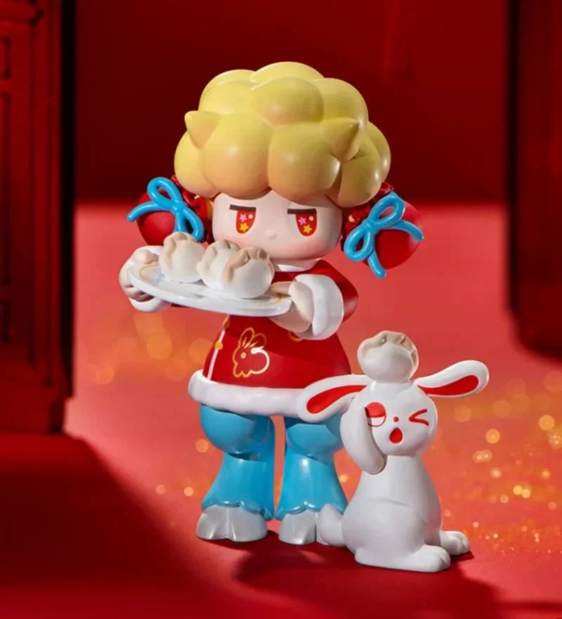 POP MART Drei, Zwei, Eins! Frohes Chinesisches Neujahr – Blindbox-PVC-Figur