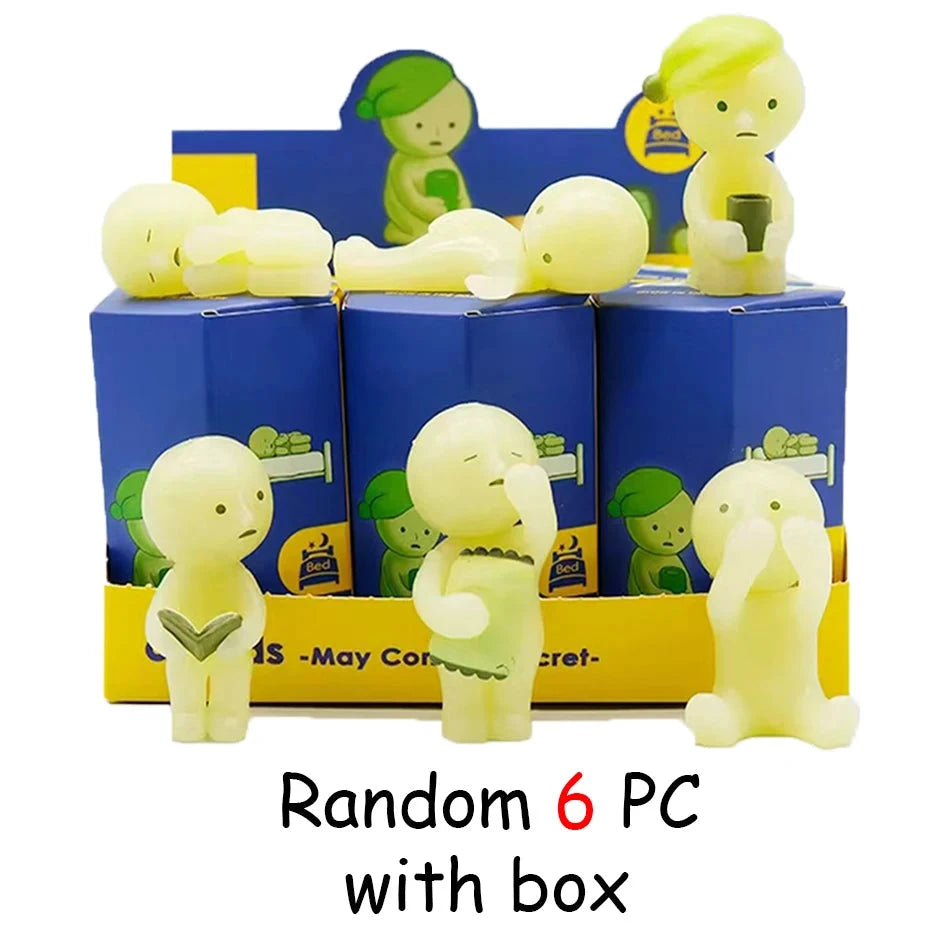 Smiski Figurine De Collection Lumineuse Blind Box Edition Limitee Pour Fans De Figurines Japonaises by Mon Labubu