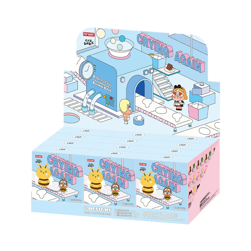 Plüsch-Badge Blind Box – CryBaby Crying Again Series