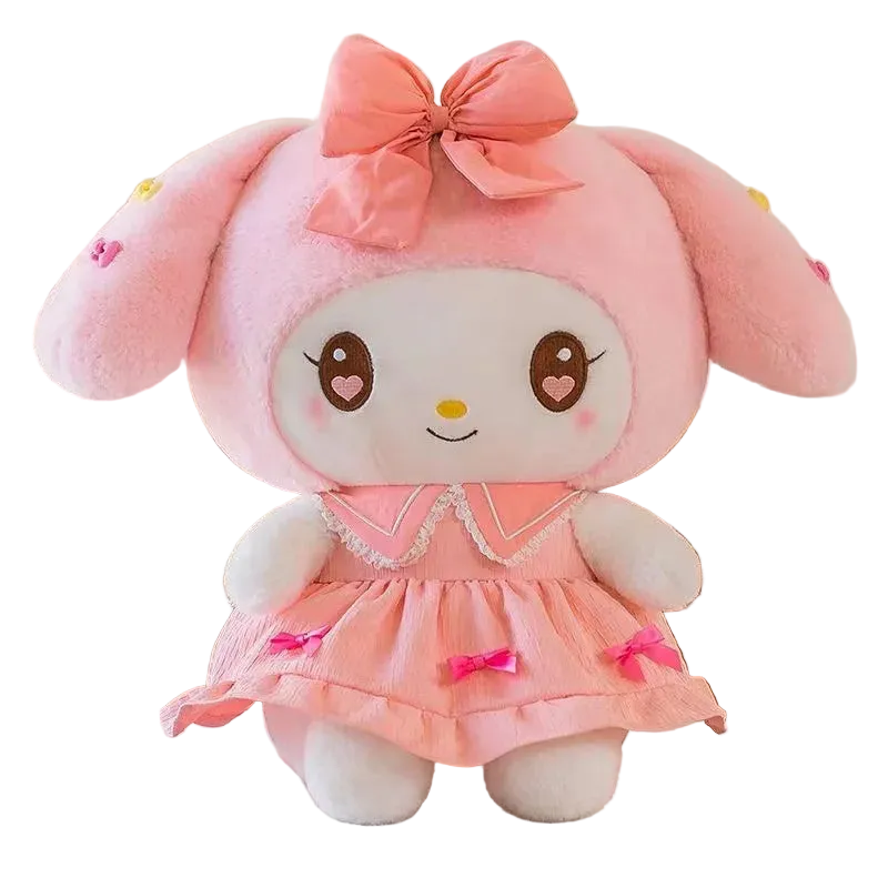 Kuromi Plüschtier Lila Kleid – Sanrio Melody Kawaii 30cm