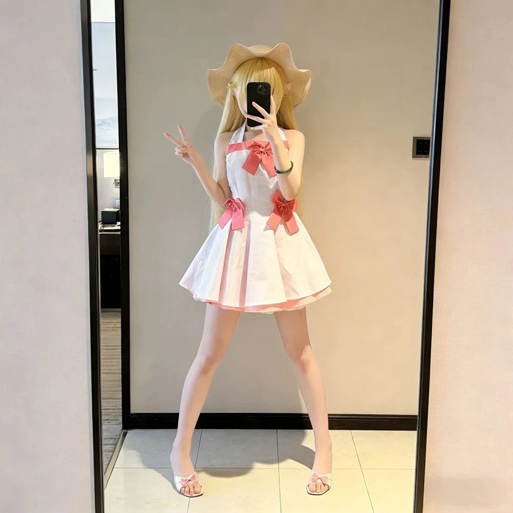 Mon Bubu Kawaii – Oshino Shinobu Cosplay Dress – Damen Kostümkleid