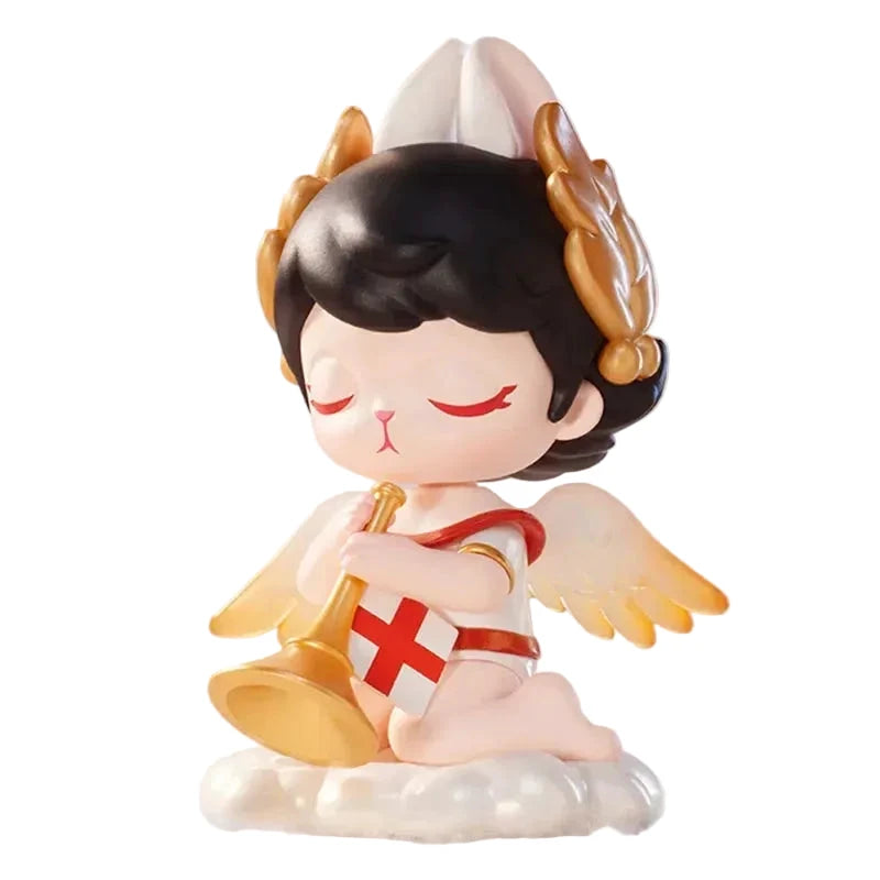 POP MART Mysteriöse Hasen-Tarot-Serie Blindbox Überraschungsbox Guess Bag Spielzeug Niedliche Puppe Anime Figur Schreibtischdekoration Kollektion