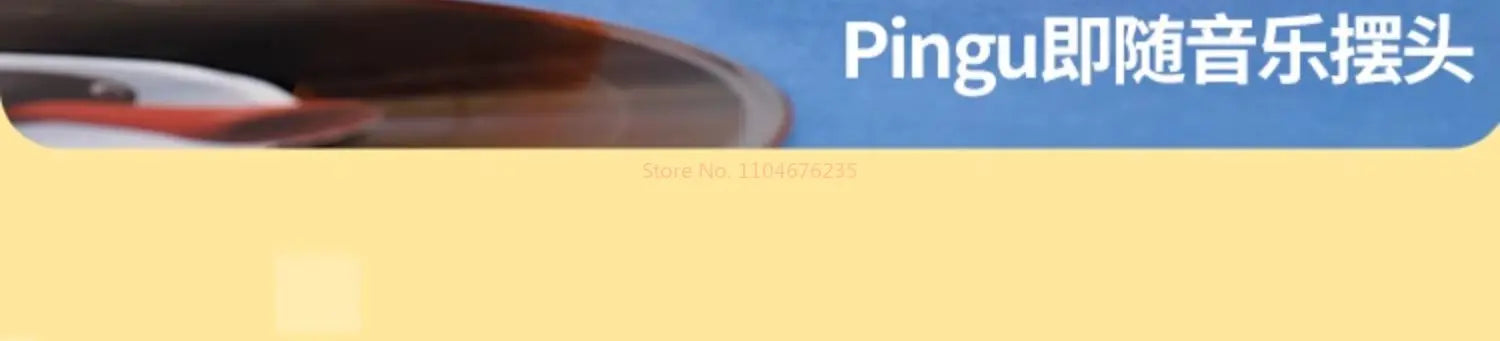 Herocross Haut-Parleur Bluetooth Pingu Peluche Magnétique Édition Limitée Collection Kawaii by POP MART INTERNATIONAL GROUP LIMITED