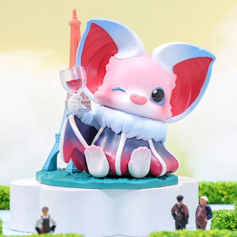 POP MART Yoki voyage autour du mot série boîte aveugle jouets Kawaii Anime figurine Surprise boîte mystère poupées…