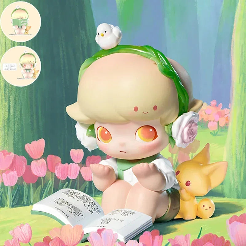 POP MART main dans la main série boîte aveugle jouets Kawaii Anime figurine Surprise boîte mystère poupées filles cadeau