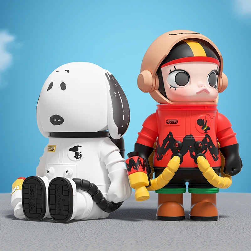 Pop Mart – Mega Space Molly 100% Charlie Brown & Snoopy – Figur