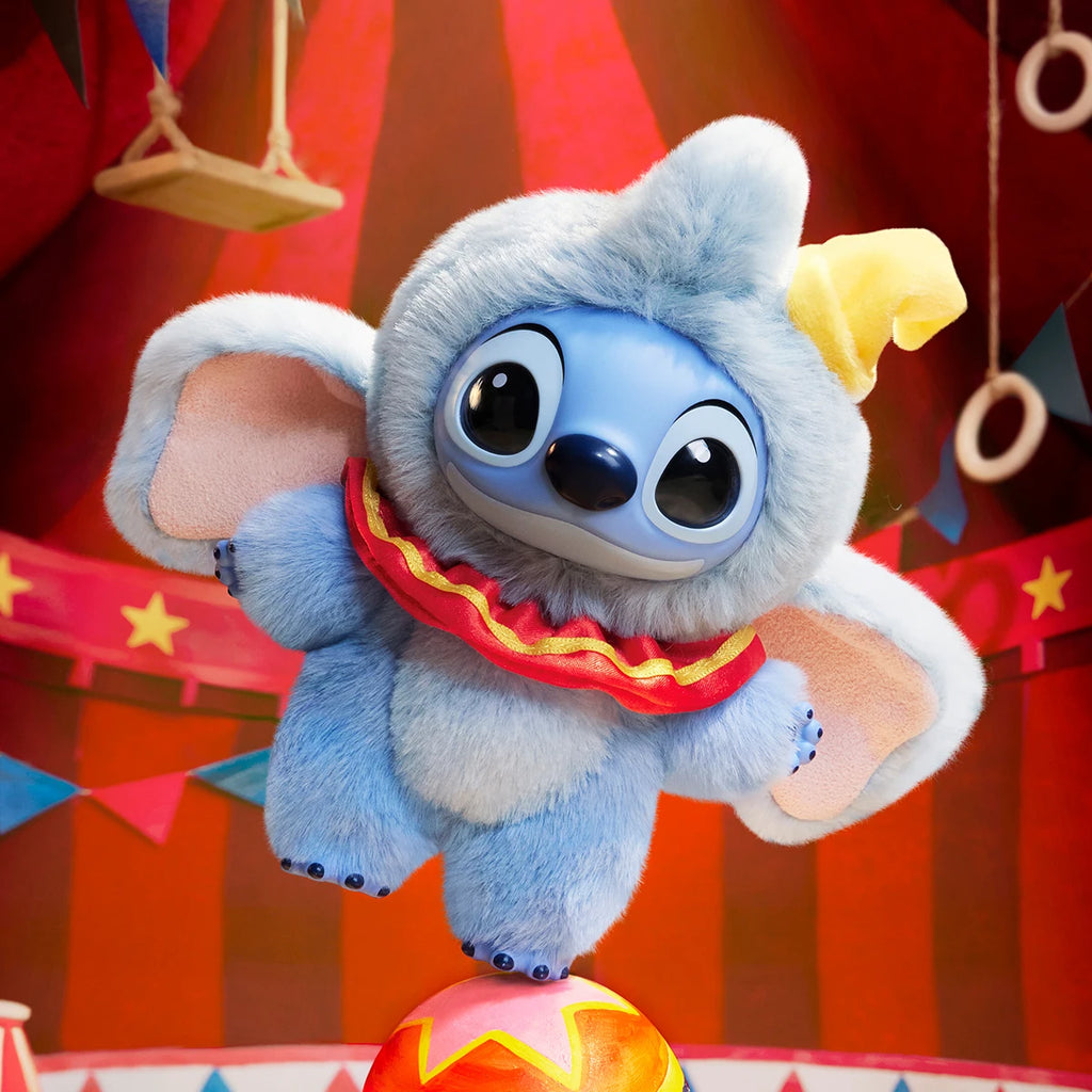 Pop Mart – Stitch Peluche Vinyle Pendentif Série Aventure