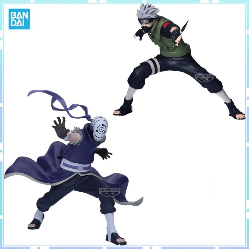 Bandai Banpresto Naruto PVC Figurine Uchiha Madara Kakashi