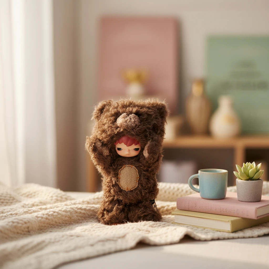 POP MART Hirono Bear - Plush Vinyl Figure