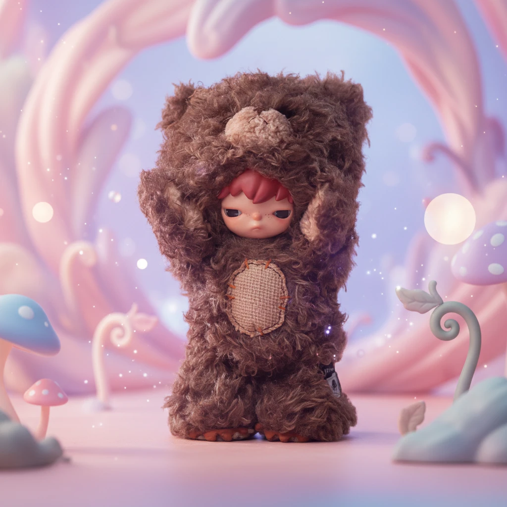 POP MART Hirono Bear - Plush Vinyl Figure