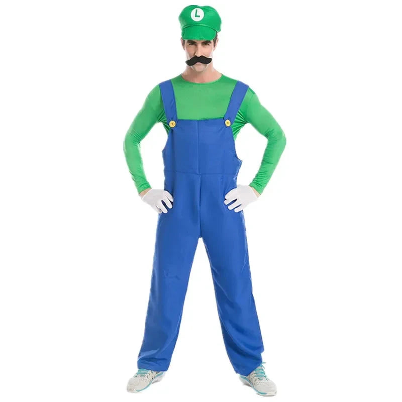 Costume inspiré de Super Mario – Ensemble adulte homme