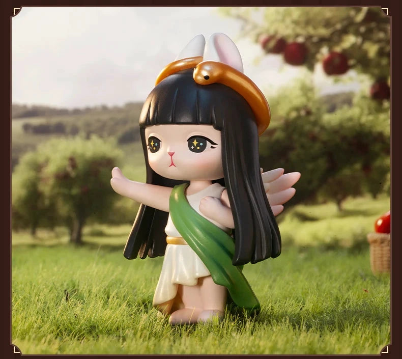 POP MART Mysteriöse Hasen-Tarot-Serie Blindbox Überraschungsbox Guess Bag Spielzeug Niedliche Puppe Anime Figur Schreibtischdekoration Kollektion