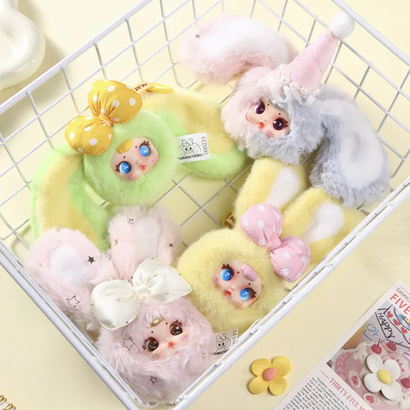 MM Milk Candy Second Generation Doll Toy Keychain Blind Box, Cute Desktop Decoration, Sweet and Cute, A Birthday Present.