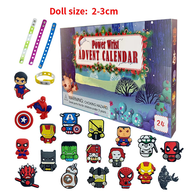Mon Bubu Kawaii – Calendrier de l'Avent Naruto 2025 – Coffret 24 Figurines PVC