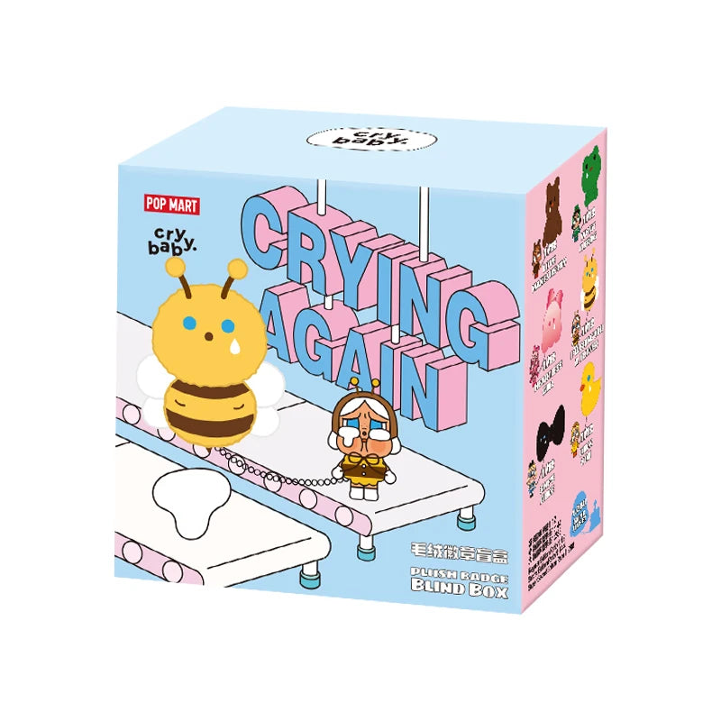 Plüsch-Badge Blind Box – CryBaby Crying Again Series