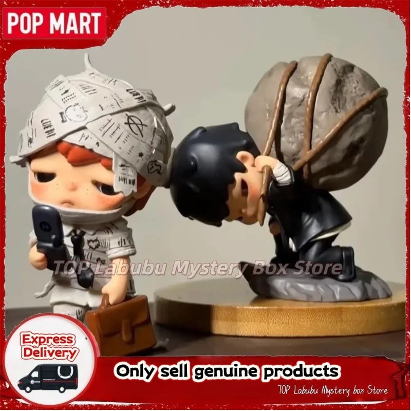 NOUVEAU POPMART Hirono Tamed Wildgrass Serie Blind Box Figurine d'art mignonne à collectionner Décoration Jouet…