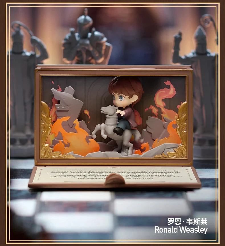 Pop Mart Harry Potter Poudlard Figurine PVC Boîte Mystère