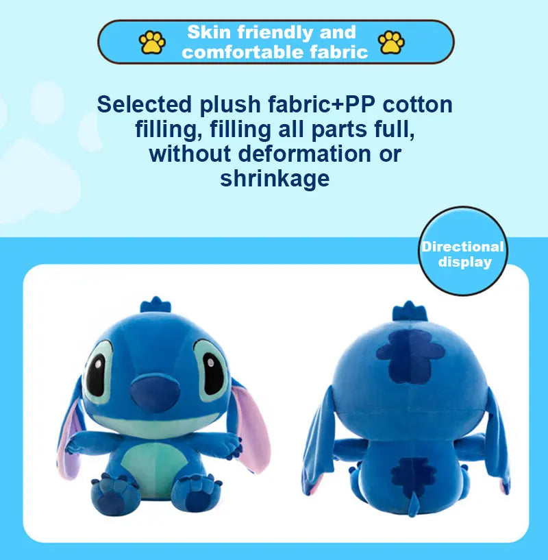 MINISO Peluche Géante Lilo et Stitch Couple 60 Cm Collection Ultra Douce Édition Limitée by Mon Labubu