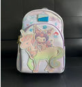 Kuromi Rucksack mit Doppeltrageriemen – Kawaii Schultasche