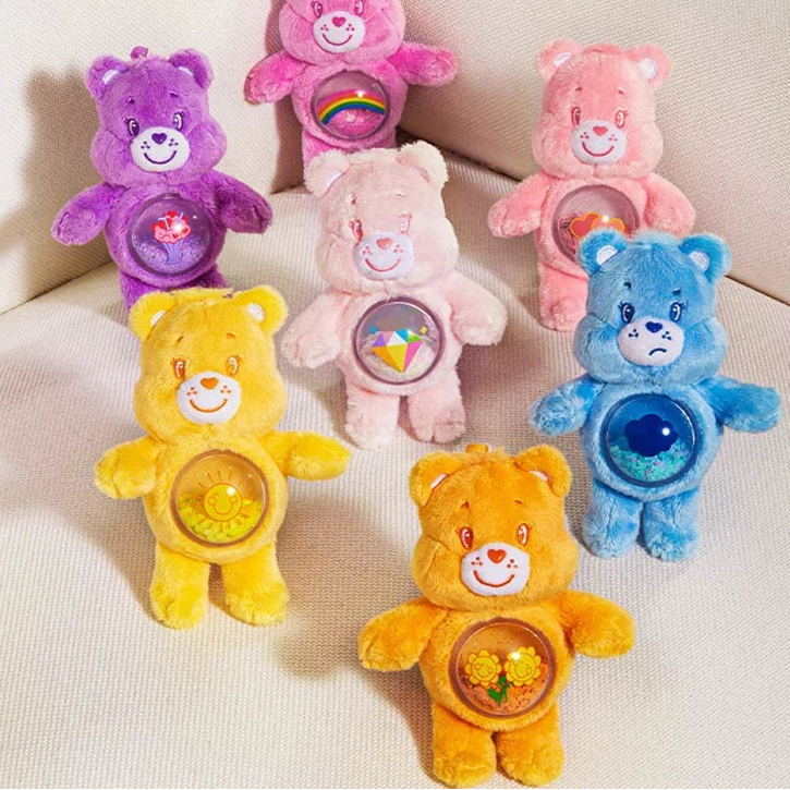 Pop Mart Care Bears – Gemütliches Leben Serie, Quicksand Plüsch-Anhänger, Blind Box, Mystery Box, Spielzeug, Puppe, Ornamente, Geschenk