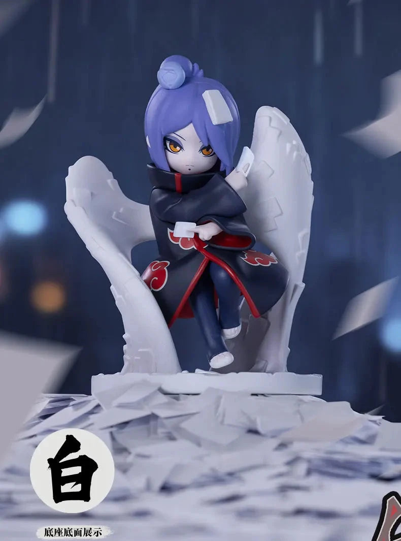 Pop Mart Figurine PVC Naruto Shippuden Akatsuki Arc Boîte Aveugle