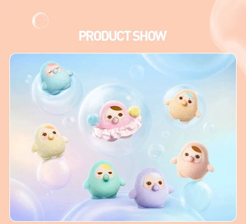 POP MART Pucky Beanie Bubble Up Series – Blind Box Plush Pendant