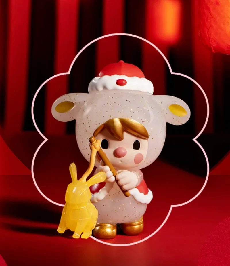 POP MART Drei, Zwei, Eins! Frohes Chinesisches Neujahr – Blindbox-PVC-Figur