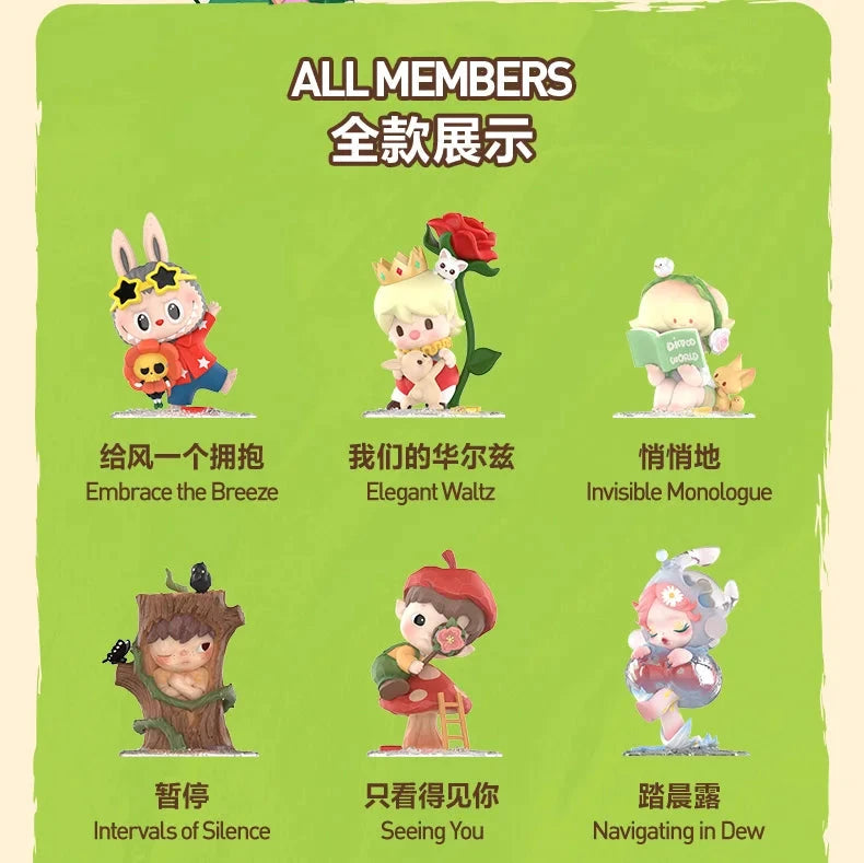 Pop Mart Figurine Main Dans La Main Boîte Aveugle PVC Kawaii