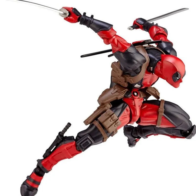 Revoltech Yamaguchi – Wolverine & Deadpool Comic Version – Actionfigur