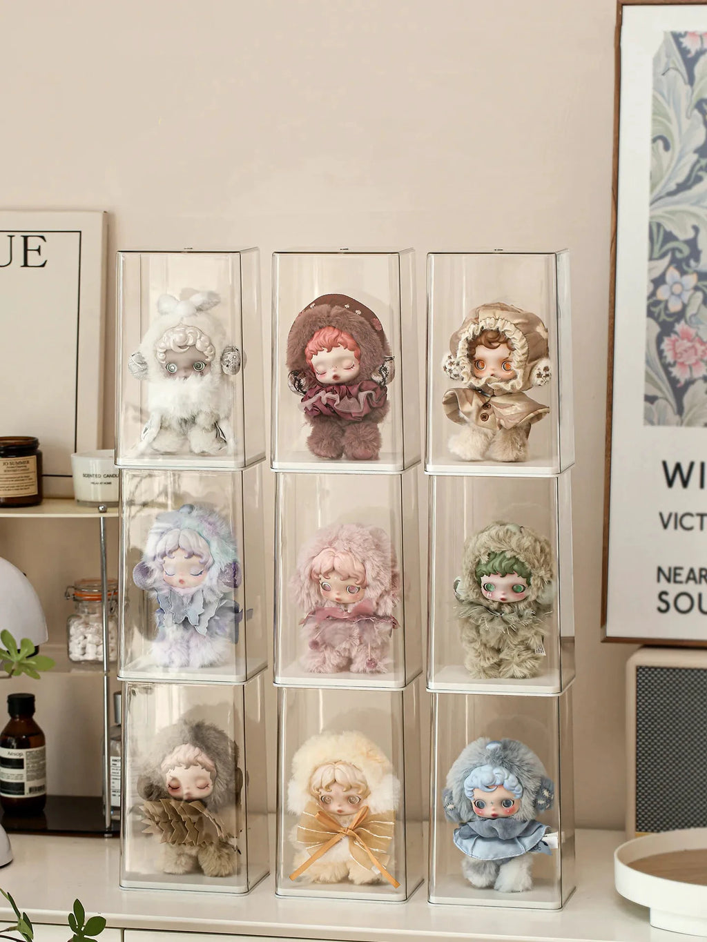 Vitrine Acrylique Transparente Anti Poussière