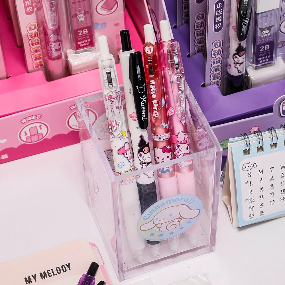 Druckbleistift Kuromi Melody – Kawaii Schreibwaren-Set