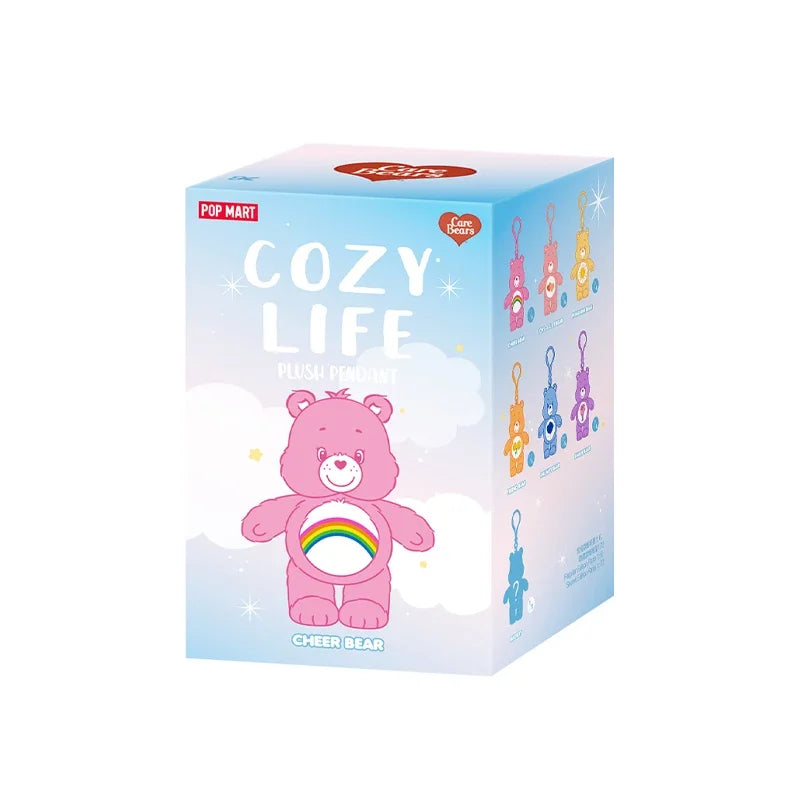 Pop Mart Care Bears – Gemütliches Leben Serie, Quicksand Plüsch-Anhänger, Blind Box, Mystery Box, Spielzeug, Puppe, Ornamente, Geschenk
