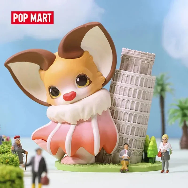 POP MART Yoki voyage autour du mot série boîte aveugle jouets Kawaii Anime figurine Surprise boîte mystère poupées…